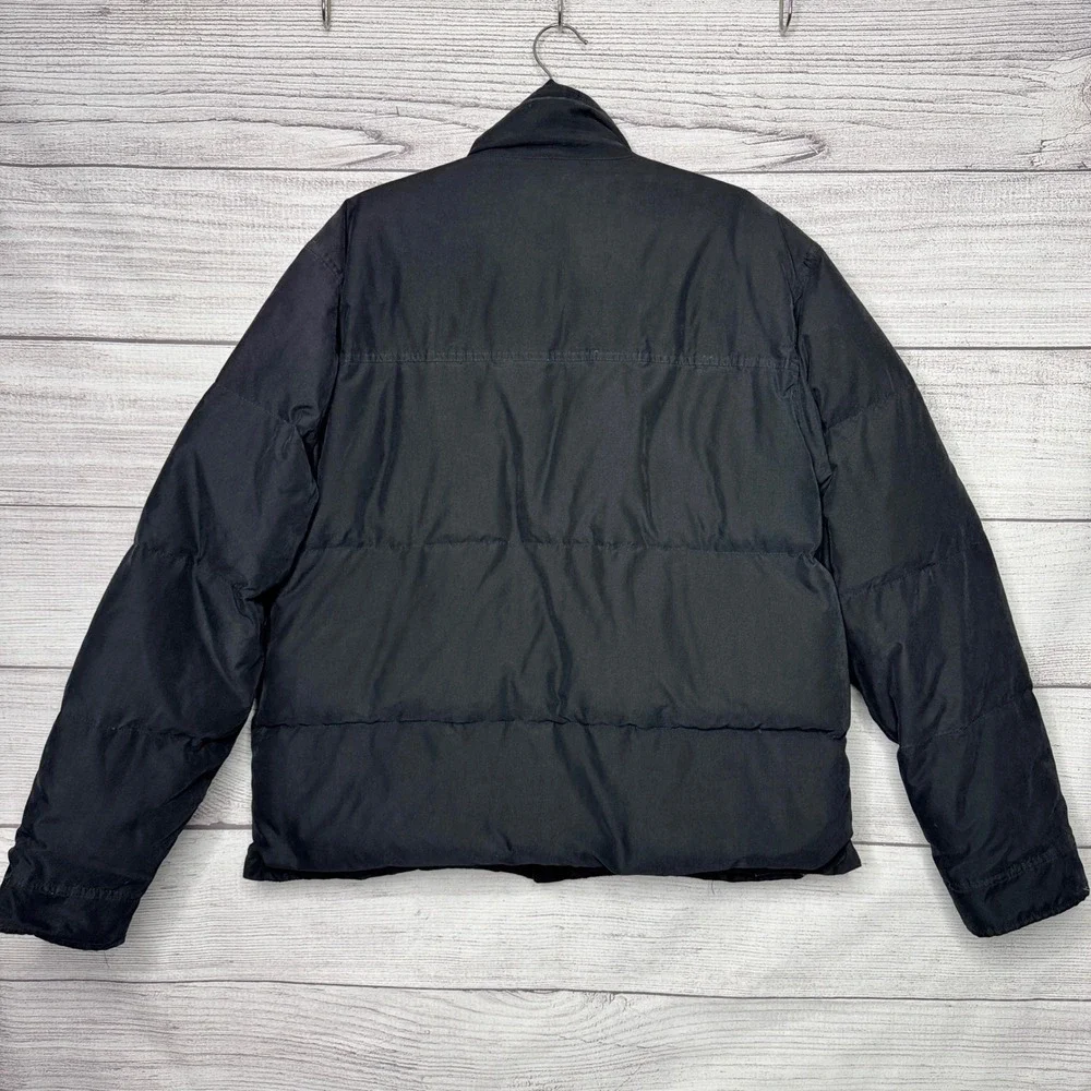 Timberland Weathergear Duck Down Puffer Jacket Winter Coat Mens‎ XL Black
